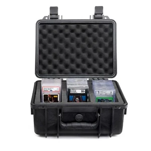 Card Capsule Classic - Three Row Slab Case - PSA Card Case (HOLDS 100+ SLABS) - Picture 1 of 9