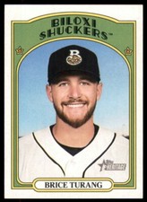 2021 Heritage Minors Base #18 Brice Turang - Biloxi Shuckers