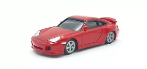 Modellino auto pressofuso UCC 1/72 PORSCHE 911 996 BASE RUF R TURBO ROSSO - Foto 1 di 3
