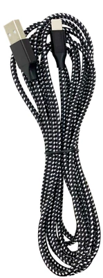 Braided Fast Charger Cable Heavy Duty USB Lot Cord For iPhone 14 13 12 11 X XR 8 - Image 1 of 4