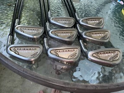 Tommy Armour 845s OVERSIZE Irons Set 3-PW, Graphite Shafts, Stiff Flex - Image 1 of 4