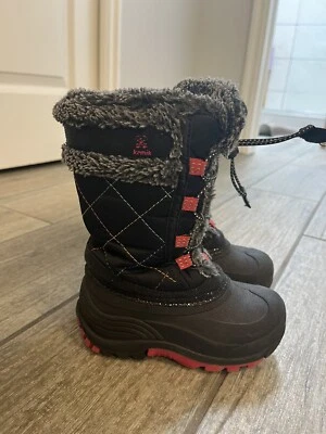 Kamik Invierno Botas de Nieve Aisladas Rosa Niños Pequeños Talla 10 Foto 1 de 3