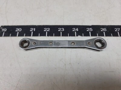 Blackhawk By Proto ZW-1044-A Ratcheting Double Box End Wrench SAE 3/8" x 7/16" - Image 1 of 4