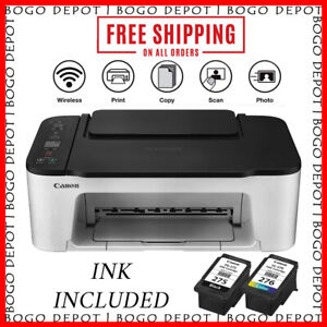 NEW Canon Wireless All-In-One Printer Copier Scanner WiFi 275 276 ink INCLUDED