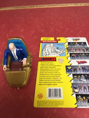 Marvel Comics The Uncanny X-Men PROFESSOR X Action Figure 1993 Toy Biz Cover