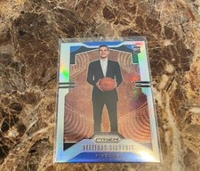 2019-20 Panini Prizm Prizms Silver Rookie RC Card #298 Deividas Sirvydis