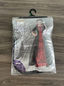 New NWT Vintage Vampire Little Girl Costume Large 12-14 - Picture 1 of 2