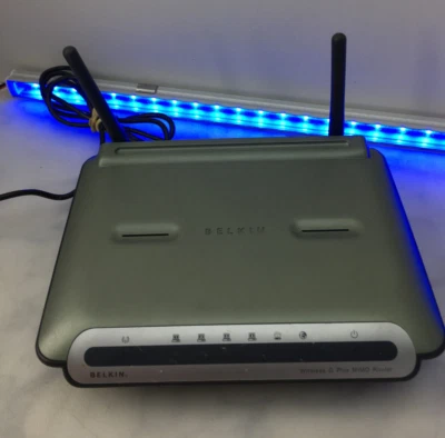 Belkin Wireless G+MIMO router (f5d9230-4) #220 - Image 1 of 3