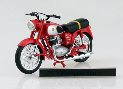 Pannonia 250 rot  1:24 Motorrad- Modell 109  - Bild 1 von 2
