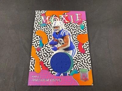 2022 PANINI DONRUSS ELITE FOOTBALL JONATHAN TAYLOR MOXIE PATCH COLTS - Image 1 of 2