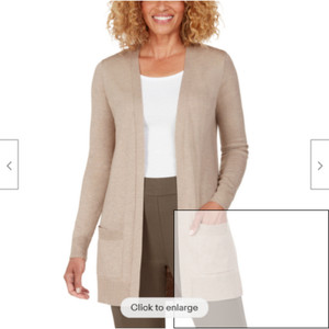 Beige Cardigan Sweaters Matty M for 