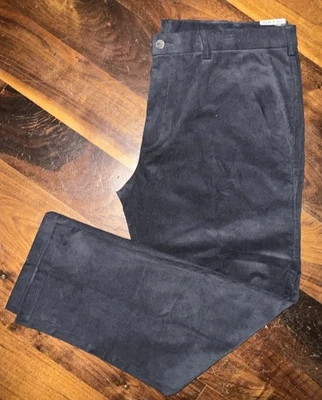 Haggar, Calce Recto, Elástico, Pana, Chino, Pantalón, Hombre’s 42x30, Nuevo con Etiquetas Foto 1 de 4