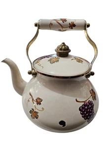 Tabletops Unlimited "Villa Grande" Metal Kettle - Picture 1 of 7