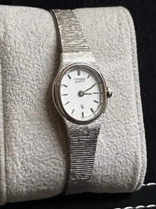 Vintage Silver Tone Citizens Ladies’ Dress Or Casual Watch 3220-S09532 Very 👍 - Picture 1 of 4