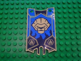 Lego Flag Flag Plastic Banner Pennant 20176 Chima 70229 Lion P11