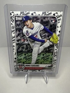 2025 Topps Roki Sasaki Rookie All-Star Game #70 Los Angeles Dodgers - Bild 1 von 2