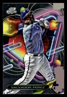 2023 Topps Chrome Cosmic #173 Salvador Perez   ROYALS - Image 1 of 2