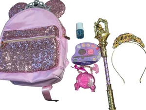 Zaino Disney Cruise DCL Bibbidi Bobbidi Boutique rosa e accessori - Foto 1 di 6