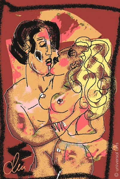 JACQUELINE DITT - Die Erotik limitiert sign.Original Druck Grafik Bilder Akt  - Bild 1 von 3