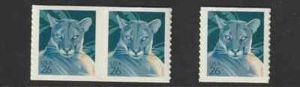 US, #4141  Florida Panther coil pair and single,  MNH - Picture 1 of 1