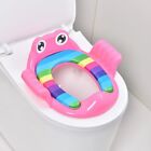 Children's Toilet Seat Toddler Auxiliary Toilet Training Cushioned Toilet