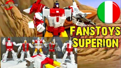 ULTIMO IN ITALIA FansToys FT-30 ETHEREAON aka SUPERION set 5 in 1 FT30 FANS TOYS - Immagine 1 di 4