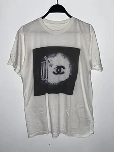 CoCo Tee M Chanel x Cocaine 1/1 Rare Find Custom Made UNI Designer Streetwear - Picture 1 of 7