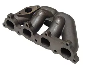 Brida de hierro fundido colector turbo de hierro fundido Honda Civic CRX D15 D16 1,5 L 1,6 L SOHC T3 T3/T4 - Imagen 1 de 1