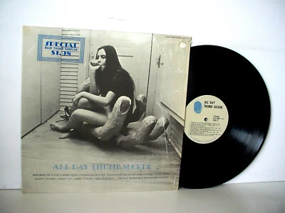 ALL DAY THUMB SUCKER  1974 BLUE THUMB BTS 2000 T. Rex Dave Mason Tina Turner - Image 1 of 4