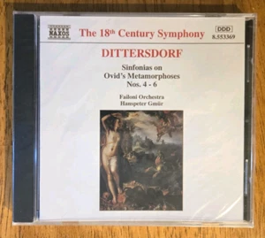 Dittersdorf: Sinfonias on Ovid's Metamorphoses Nos. 4 - 6 CD, 1995 - Picture 1 of 2