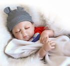 Realistic Baby Dolls Kids Full Body Silicone Cloth Body Gift Reborn Newborn