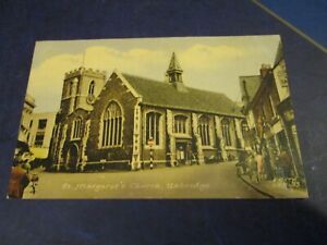 Postcard - St Margaret's Church, Uxbridge (1960 posted)