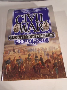 The Civil War Red River to Appomattox by Shelby Foote Softcover 9.25" x 6.5" - Picture 1 of 2