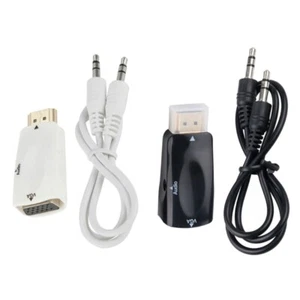 Gold Plate Connectors HDTV to VGA Converter for Sharpness Picture Quality - Picture 1 of 10