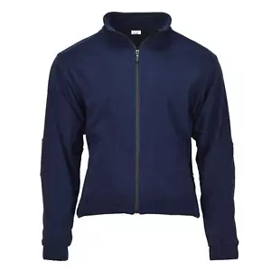 Genuine German Army police blue fleece jacket warm sweater cold weather NEW - Picture 1 of 7