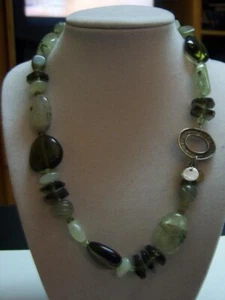 Collar de piedras preciosas mixtas Silpada Exquisite Gardens N1995 hermosa pieza - Imagen 1 de 3