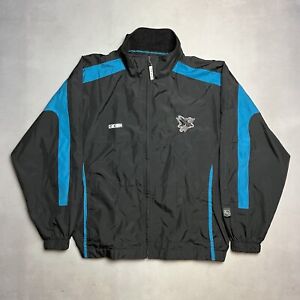 Vintage San Jose Sharks CCM Center Ice Coach Jacket Large 
