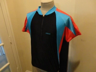 Hiind Brand ColorBlock Bike Riding Cycling 1/3 Zip Shirt Jersey Fits Size L NICE - Image 1 of 4
