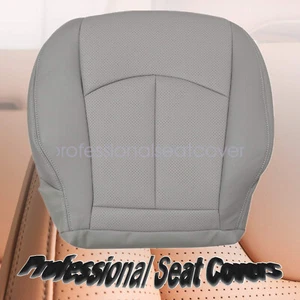 For 2003-2009 Mercedes Benz W211 E550 E300 E350 Driver Bottom Seat Cover Gray - Picture 1 of 16