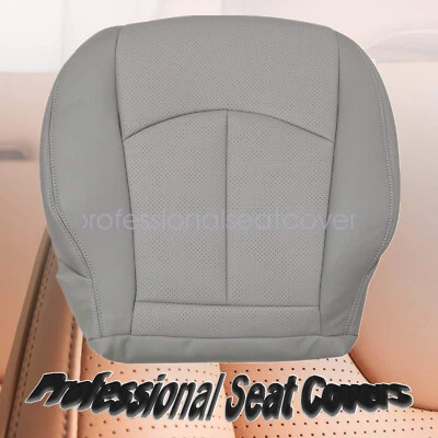 For 2003-2009 Mercedes Benz W211 E550 E300 E350 Driver Bottom Seat Cover Gray - Image 1 of 4