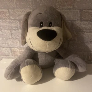 Card Factory Pooch Pals Puppy Dog Large Soft Grey Plush Toy 15" Retired - Picture 1 of 5
