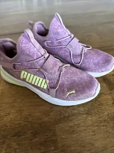 Girls PUMA Rift Slip on Sneaker Purple Size 1 - Picture 1 of 8