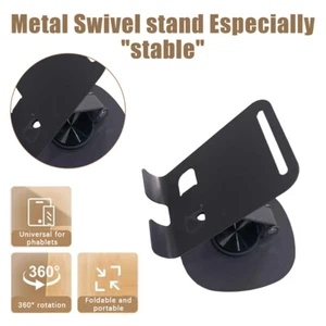 Metal 360 Rotate Mobile Phone Holder Adjustable Flexible Mobile Phone Stand - Zdjęcie 1 z 8
