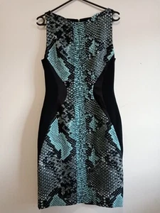 Vestido para mujer Antonio Berardi 44 ceñido al cuerpo sin mangas cremallera hasta la rodilla negro - Imagen 1 de 8