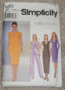 Simplicity Pattern 8683   Women's Dresses, Blouse & Pants    Sizes  12-16 - Picture 1 of 2