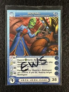 Chaotic Square Cut 3 Max EWS Bodal Flamedrill Researcher 4/100 FAS 1st Ed NM/LP - Picture 1 of 3