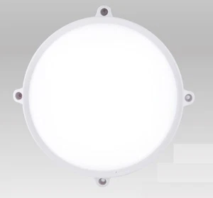 TRUMAN PLAFONIERA LAMPADA DA ESTERNO TONDA DIFFUSORE POLICARBONATO OPALE 20 WATT - Picture 1 of 1