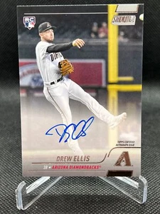 DREW ELLIS 2022 Topps Stadium Club AUTO DIAMONDBACKS RC SCBA-DE - Picture 1 of 1
