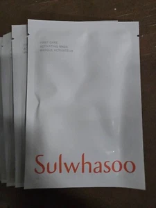 Sulwhasoo First Care Sheet Mask - 5pcs Set | Radiance Boosting Track Number AD - Picture 1 of 6