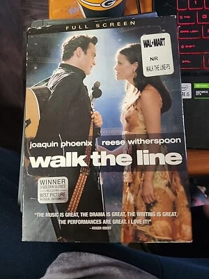 Walk the Line DVD 2006 Widescreen Joaquin Phoenix Reese Witherspoon Drama Music  - Image 1 of 3